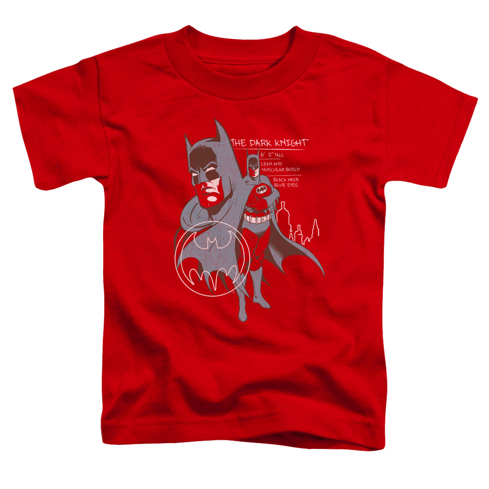 DC Batman Lean And Muscular - Toddler T-Shirt Toddler T-Shirt Batman   