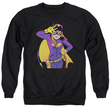 Batman Batgirl Moves - Men's Crewneck Sweatshirt Men's Crewneck Sweatshirt Batman   