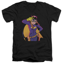Batman Batgirl Moves - Men's V-Neck T-Shirt Men's V-Neck T-Shirt Batman   