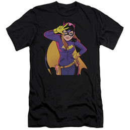 Batman Batgirl Moves - Men's Premium Slim Fit T-Shirt Men's Premium Slim Fit T-Shirt Batman   