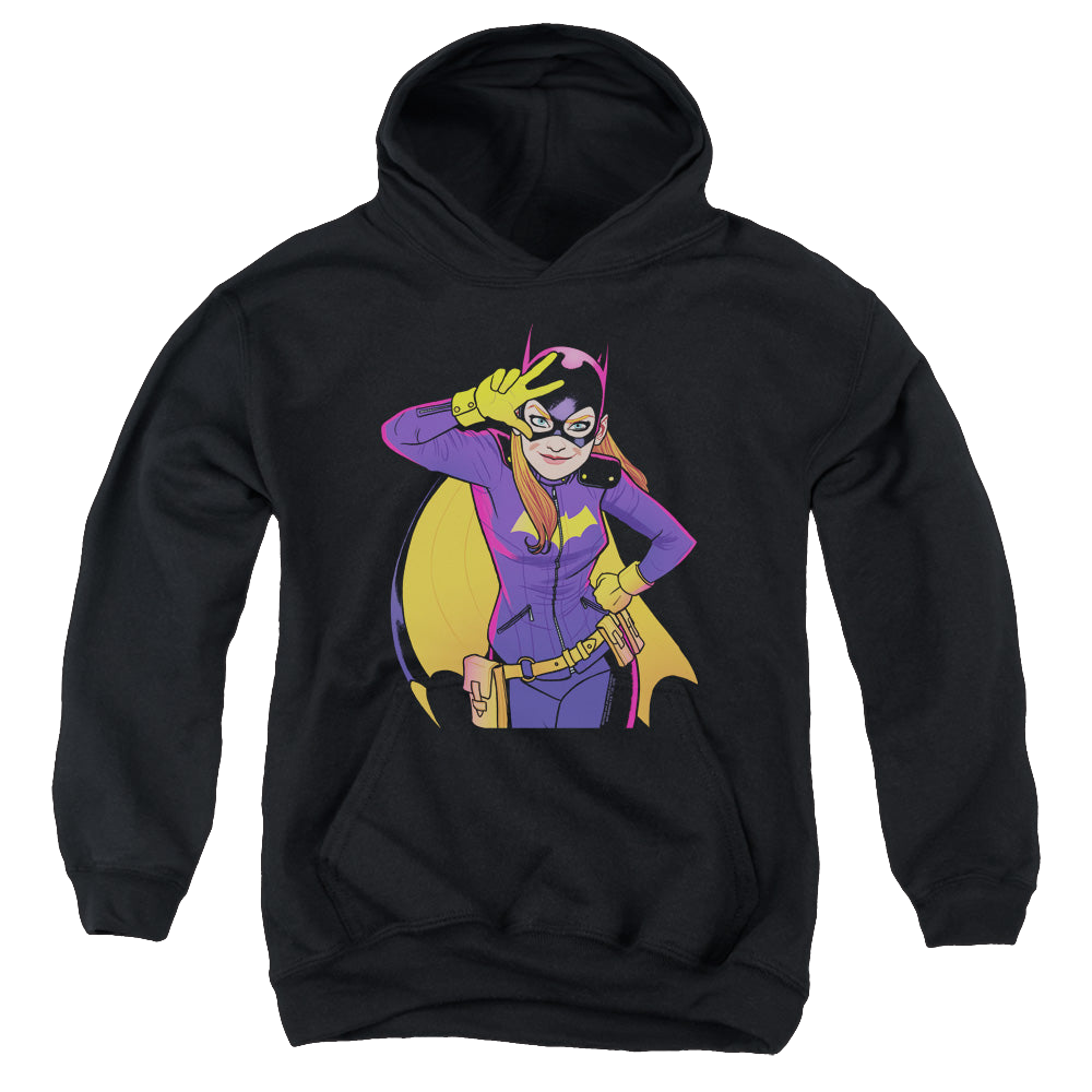 Batgirl Batgirl Moves - Youth Hoodie Youth Hoodie (Ages 8-12) Batman   