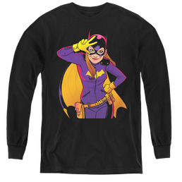 Batgirl Batgirl Moves - Youth Long Sleeve T-Shirt Youth Long Sleeve T-Shirt Batman   