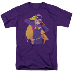 Batgirl Batgirl Moves - Men's Regular Fit T-Shirt Men's Regular Fit T-Shirt Batman   
