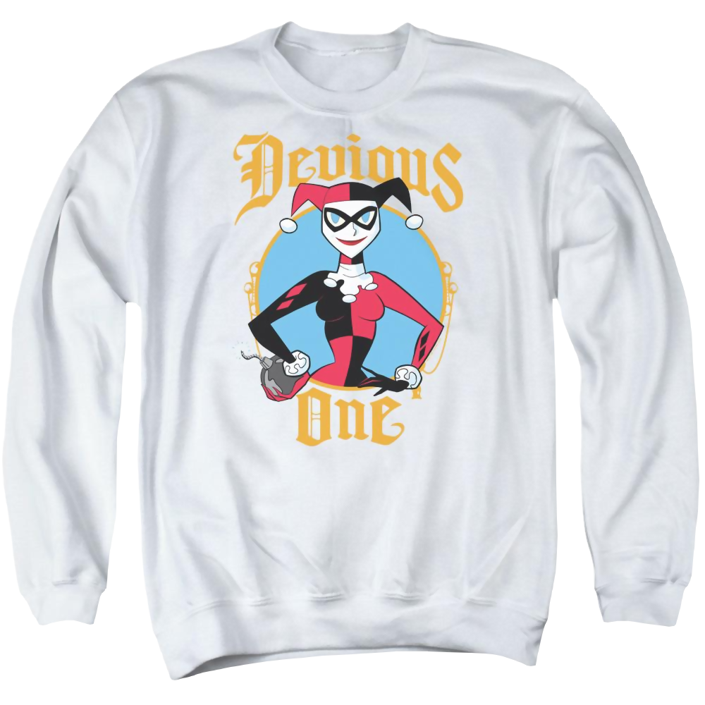Batman Devious One - Men's Crewneck Sweatshirt Men's Crewneck Sweatshirt Harley Quinn   