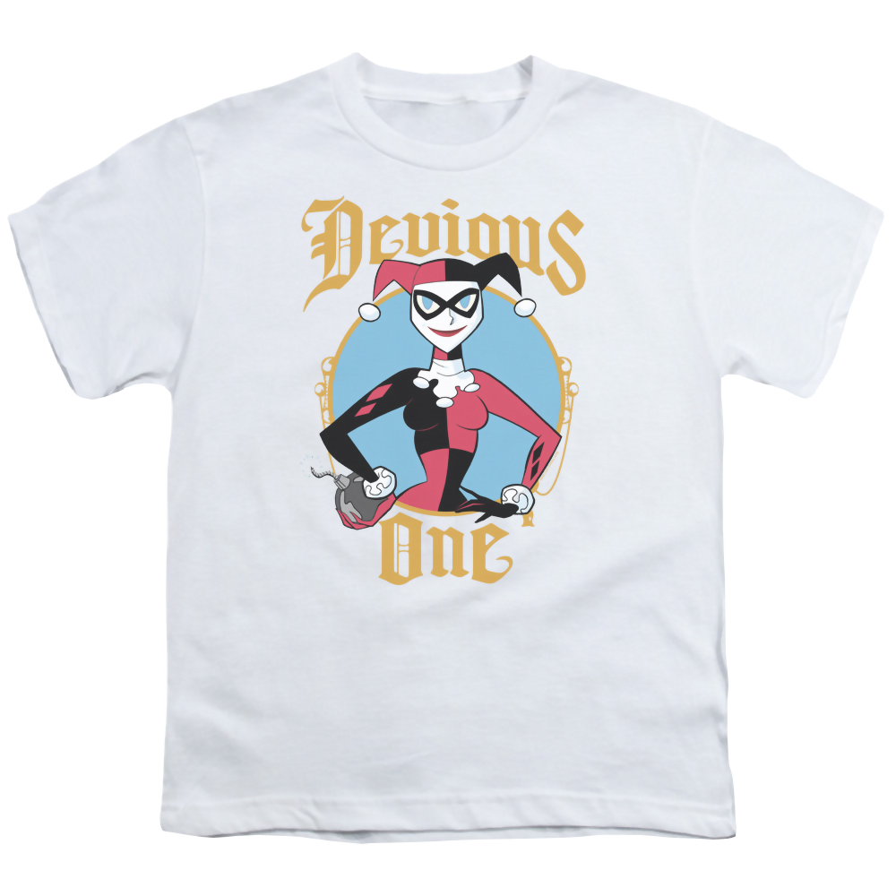Harley Quinn Devious One - Youth T-Shirt Youth T-Shirt (Ages 8-12) Harley Quinn   