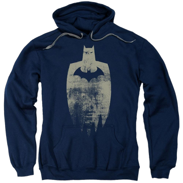Batman Gold Silhouette - Pullover Hoodie Pullover Hoodie Batman   