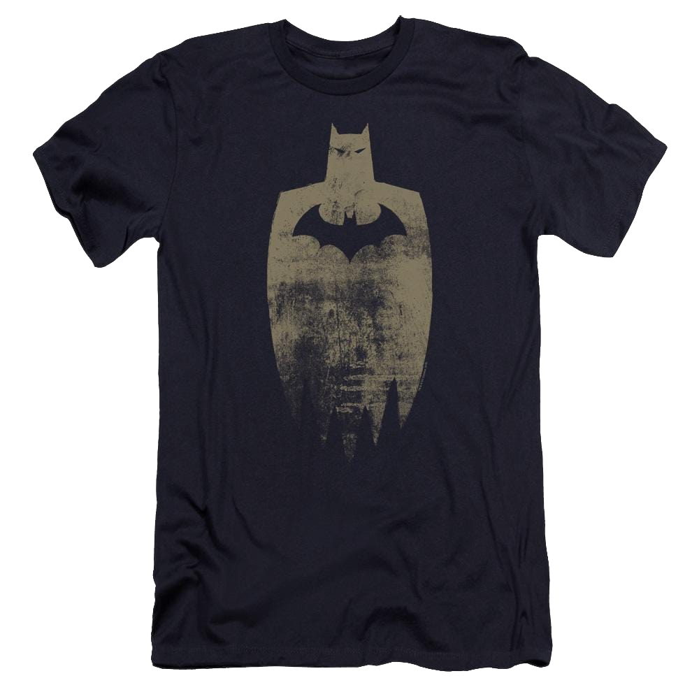 Batman Gold Silhouette - Men's Premium Slim Fit T-Shirt Men's Premium Slim Fit T-Shirt Batman   