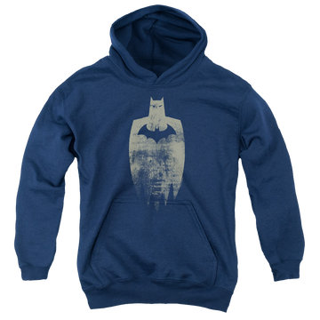 DC Batman Gold Silhouette - Youth Hoodie Youth Hoodie (Ages 8-12) Batman   