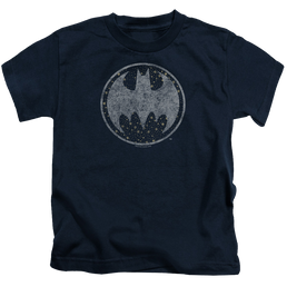 DC Batman Starry Night Shield - Kid's T-Shirt Kid's T-Shirt (Ages 4-7) Batman   