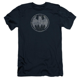 Batman Starry Night Shield - Men's Slim Fit T-Shirt Men's Slim Fit T-Shirt Batman   