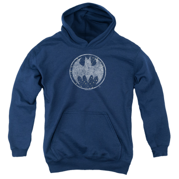 DC Batman Starry Night Shield - Youth Hoodie Youth Hoodie (Ages 8-12) Batman   