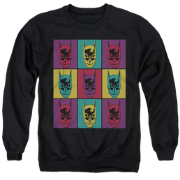 Dc Batman Warhol Batman - Men's Crewneck Sweatshirt Men's Crewneck Sweatshirt Batman   