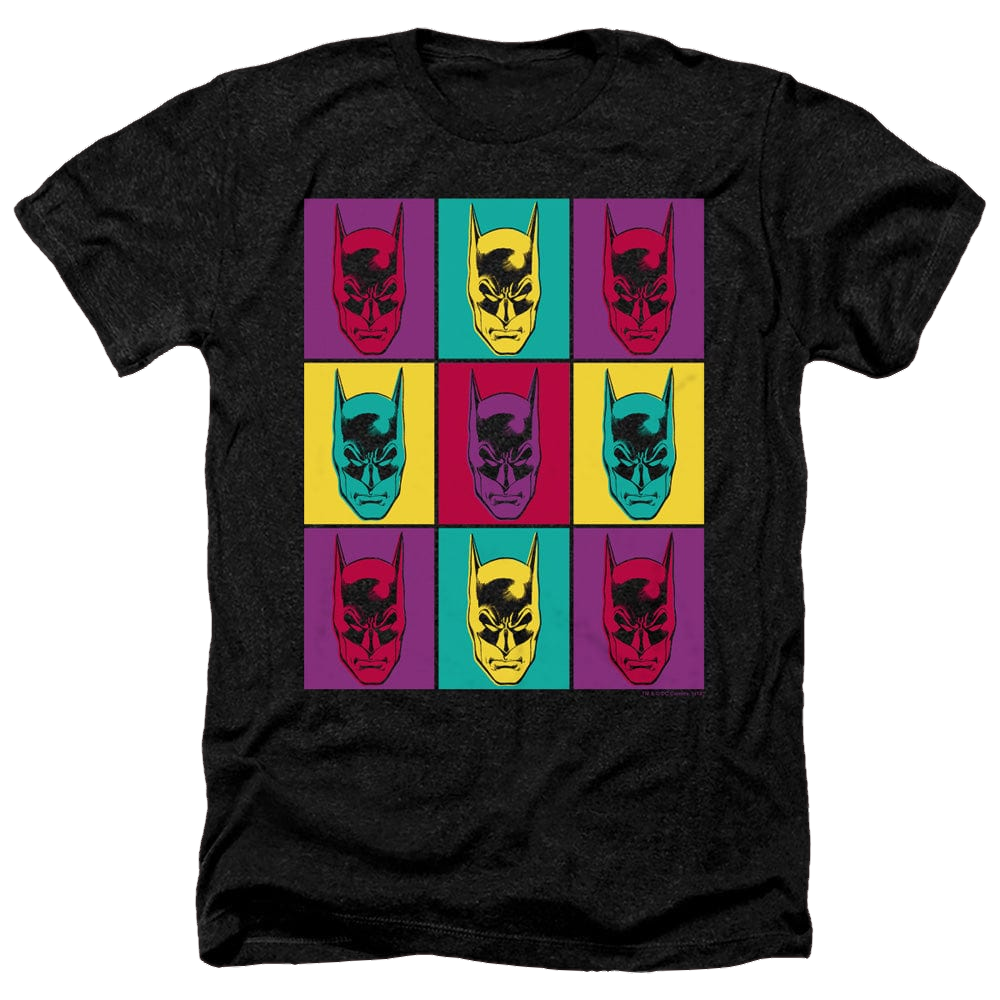 DC Batman Warhol Batman - Men's Heather T-Shirt Men's Heather T-Shirt Batman   