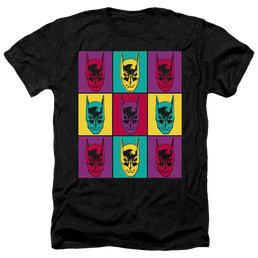 DC Batman Warhol Batman - Men's Heather T-Shirt Men's Heather T-Shirt Batman   