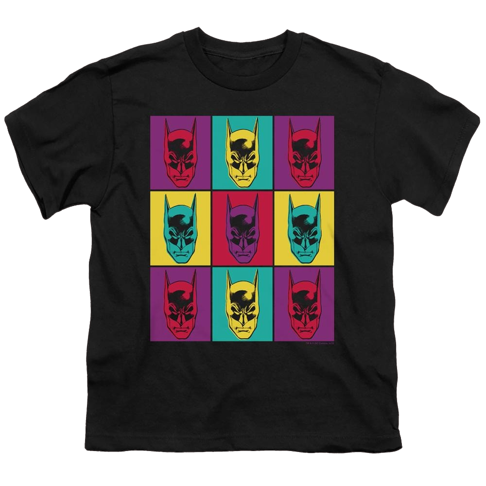 Dc Batman Warhol Batman - Youth T-Shirt Youth T-Shirt (Ages 8-12) Batman   