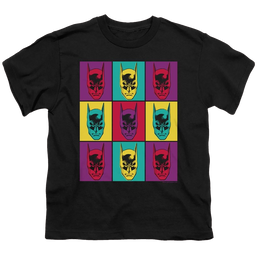 Dc Batman Warhol Batman - Youth T-Shirt Youth T-Shirt (Ages 8-12) Batman   