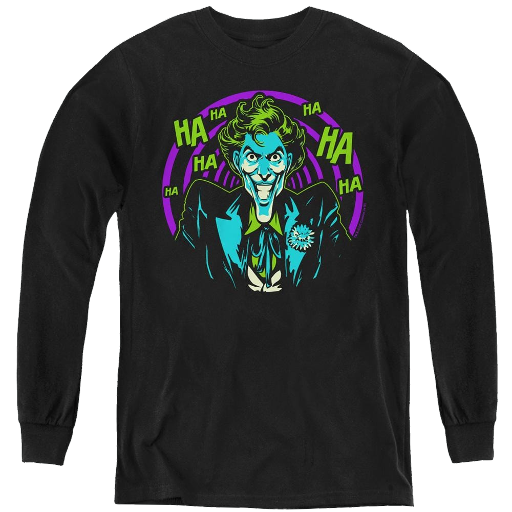 Joker, The Hahaha - Youth Long Sleeve T-Shirt Youth Long Sleeve T-Shirt Joker   