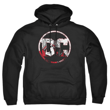 Harley Quinn Dc Logo Harley - Pullover Hoodie Pullover Hoodie Harley Quinn   