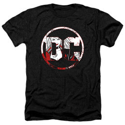 Harley Quinn Dc Logo Harley - Men's Heather T-Shirt Men's Heather T-Shirt Harley Quinn   