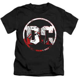 Harley Quinn Dc Logo Harley - Kid's T-Shirt Kid's T-Shirt (Ages 4-7) Harley Quinn   