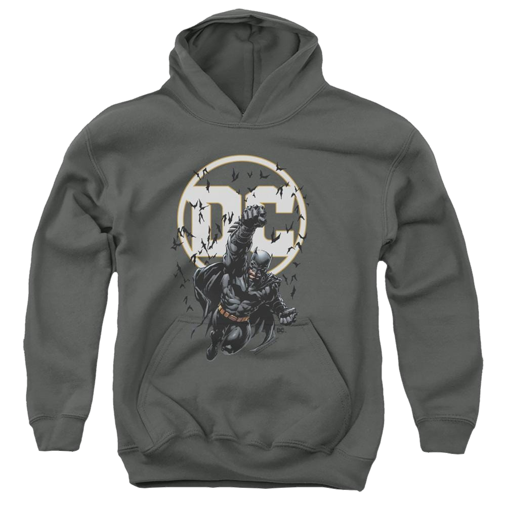 Dc Batman Batman Dc - Youth Hoodie Youth Hoodie (Ages 8-12) Batman   
