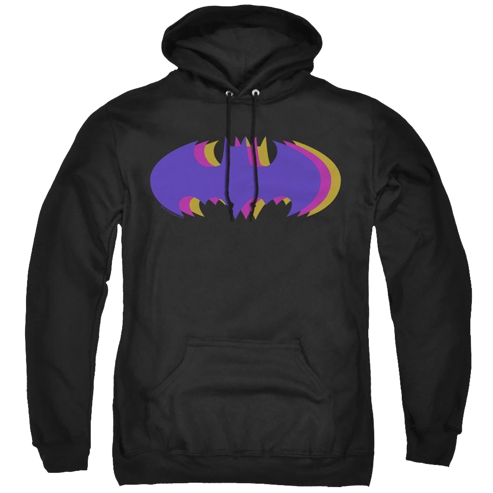 Dc Batman Tri Colored Symbol - Pullover Hoodie Pullover Hoodie Batman   