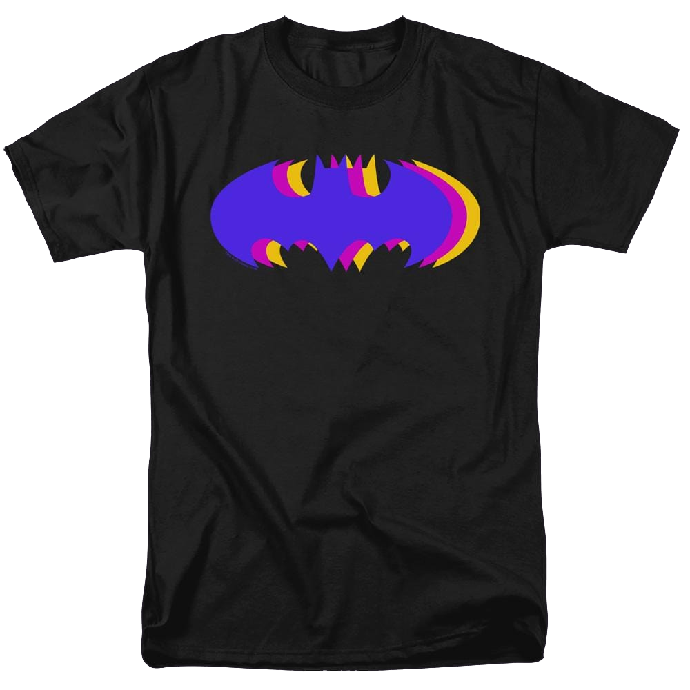 Dc Batman Tri Colored Symbol - Men's Regular Fit T-Shirt Men's Regular Fit T-Shirt Batman   