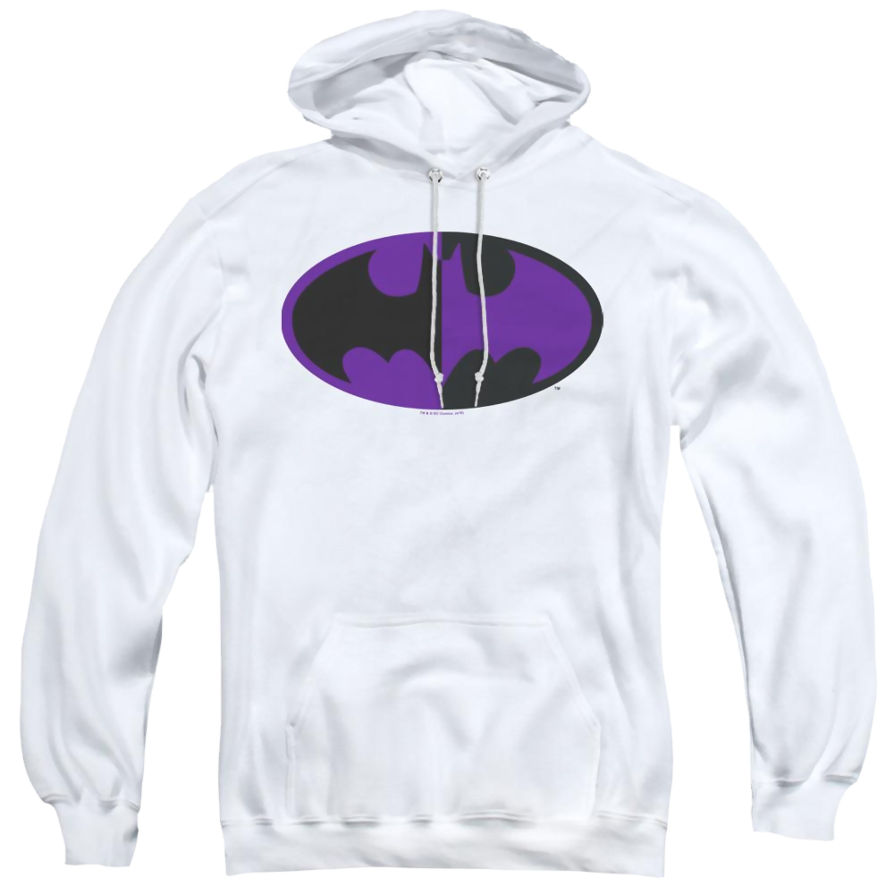 Dc Batman Split Symbol - Pullover Hoodie Pullover Hoodie Batman   