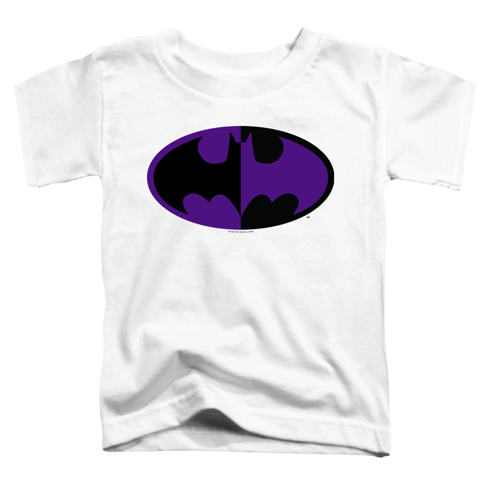 Dc Batman Split Symbol - Toddler T-Shirt Toddler T-Shirt Batman   