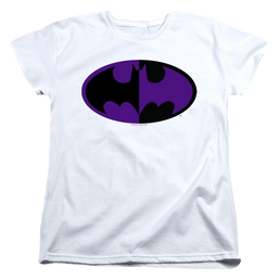 Dc Batman Split Symbol - Women's T-Shirt Women's T-Shirt Batman   
