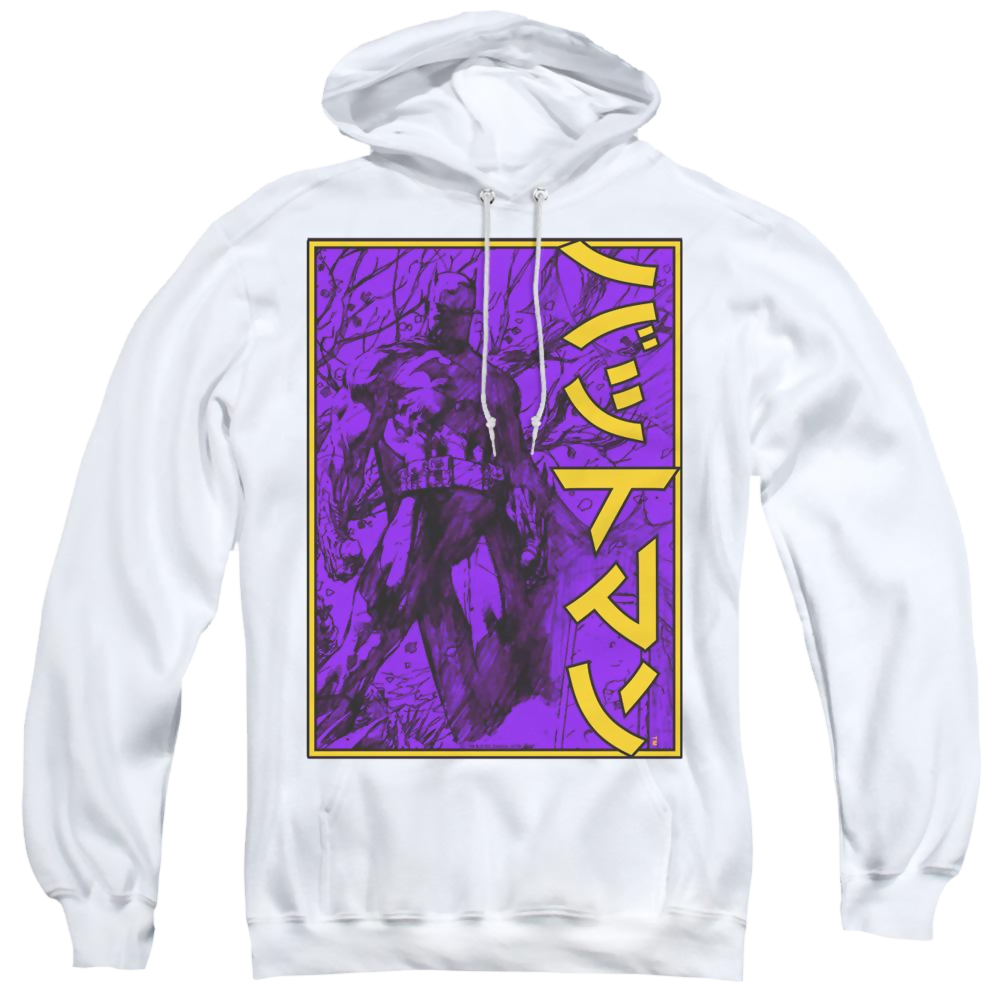 Dc Batman Big Framed Kanji - Pullover Hoodie Pullover Hoodie Batman   