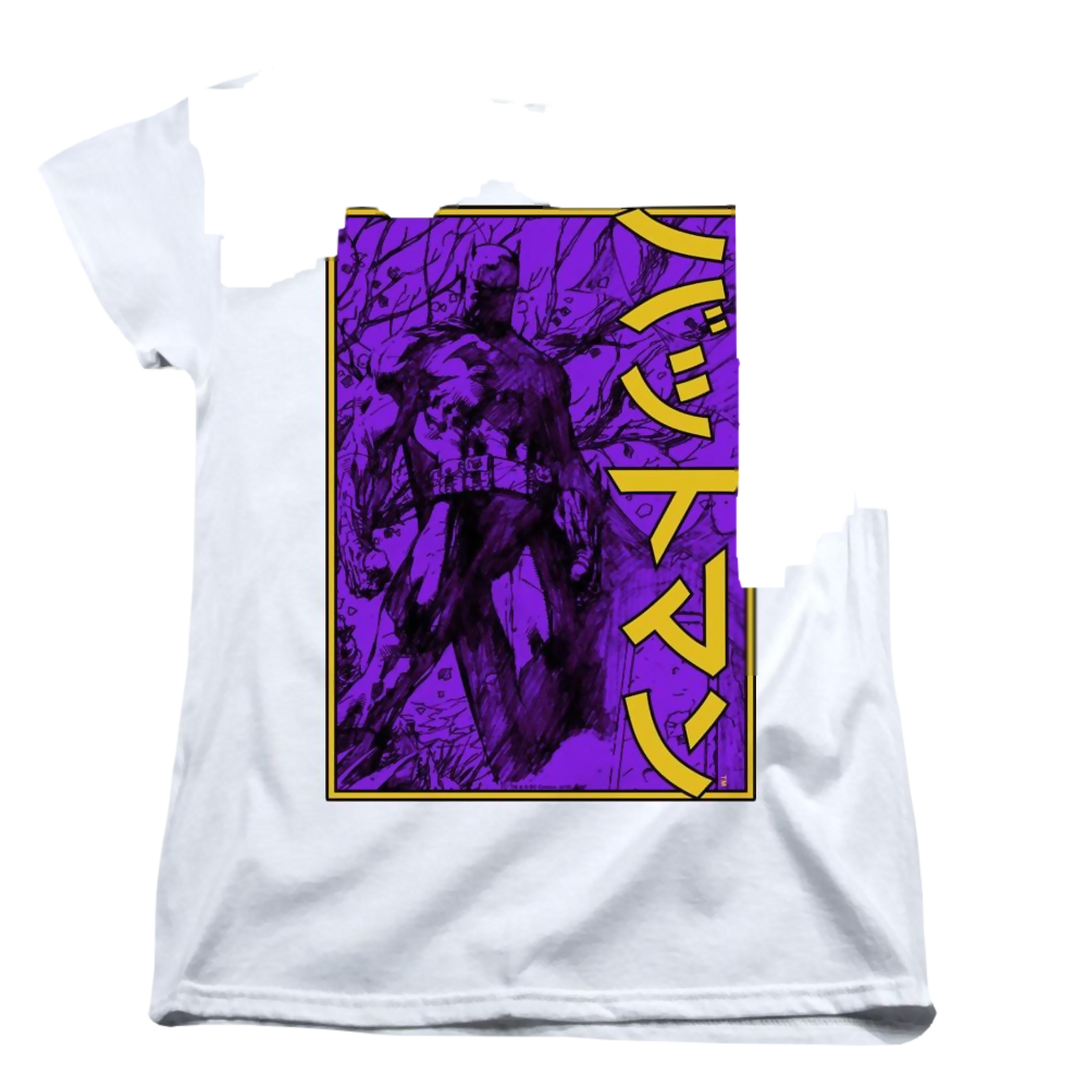 Dc Batman Big Framed Kanji - Women's T-Shirt Women's T-Shirt Batman   