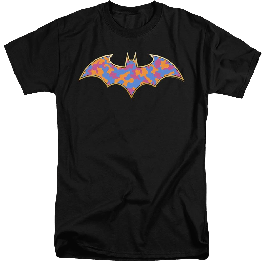 Dc Batman Gold Camo - Men's Tall Fit T-Shirt Men's Tall Fit T-Shirt Batman   