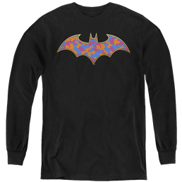Dc Batman Gold Camo - Youth Long Sleeve T-Shirt Youth Long Sleeve T-Shirt Batman   