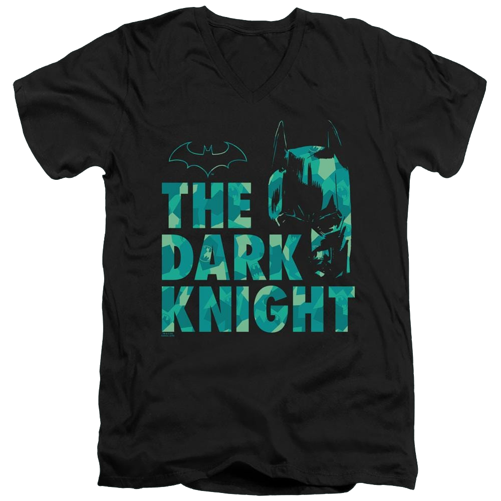 Dc Batman Cutting Pattern - Men's V-Neck T-Shirt Men's V-Neck T-Shirt Batman   