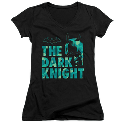 Dc Batman Cutting Pattern - Juniors V-Neck T-Shirt Juniors V-Neck T-Shirt Batman   
