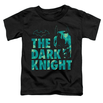 Black toddler t-shirt with Dc Batman Cutting Pattern graphic