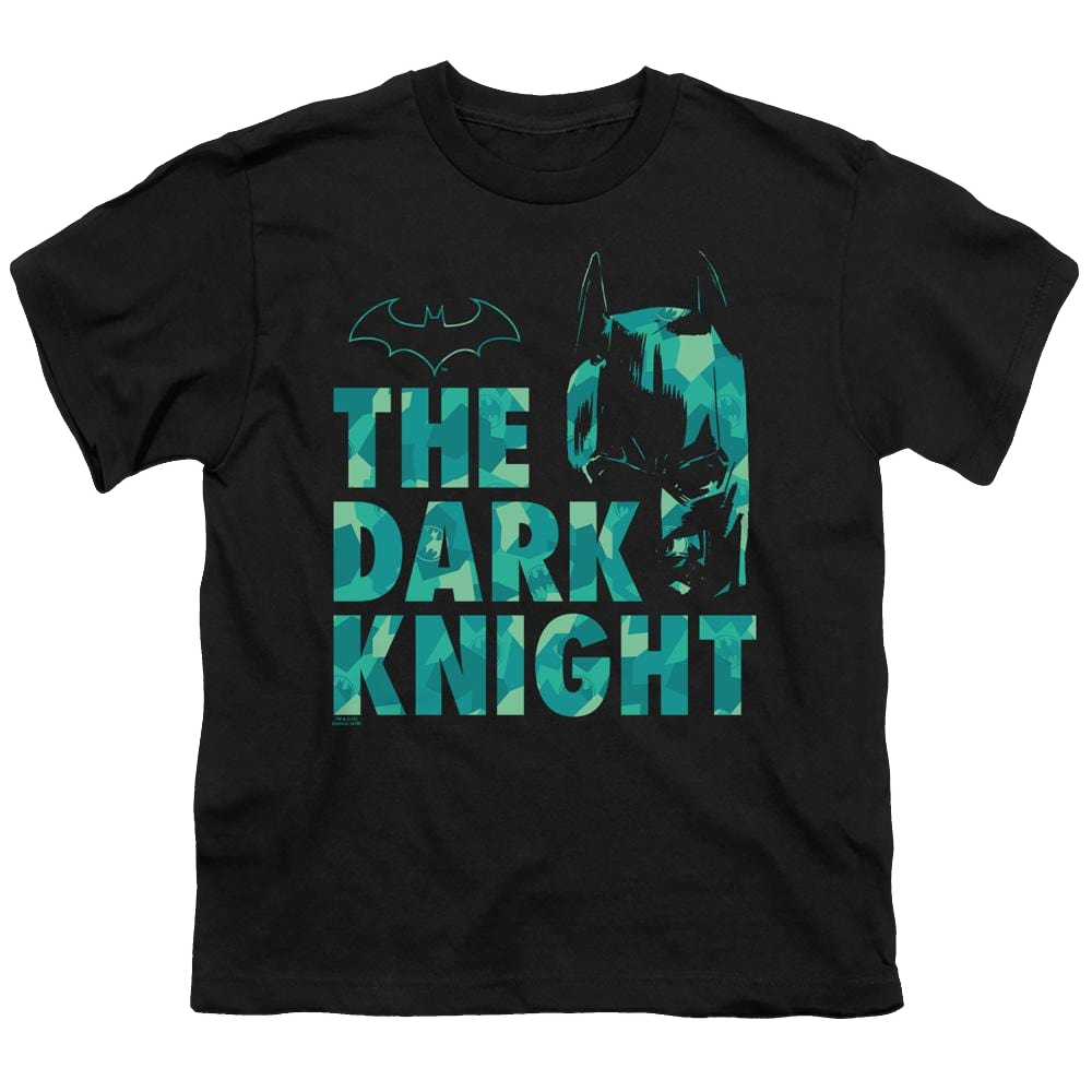 Dc Batman Cutting Pattern - Youth T-Shirt Youth T-Shirt (Ages 8-12) Batman   
