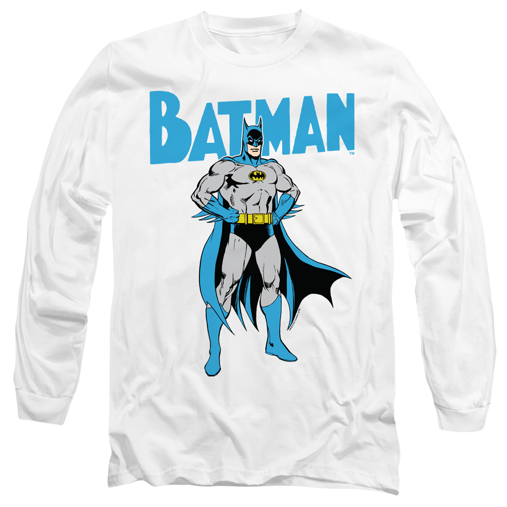 Dc Batman Stance - Men's Long Sleeve T-Shirt Men's Long Sleeve T-Shirt Batman   