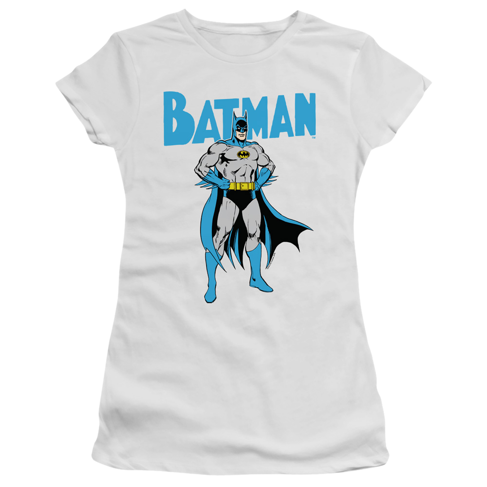 Dc Batman Stance - Juniors T-Shirt Juniors T-Shirt Batman   