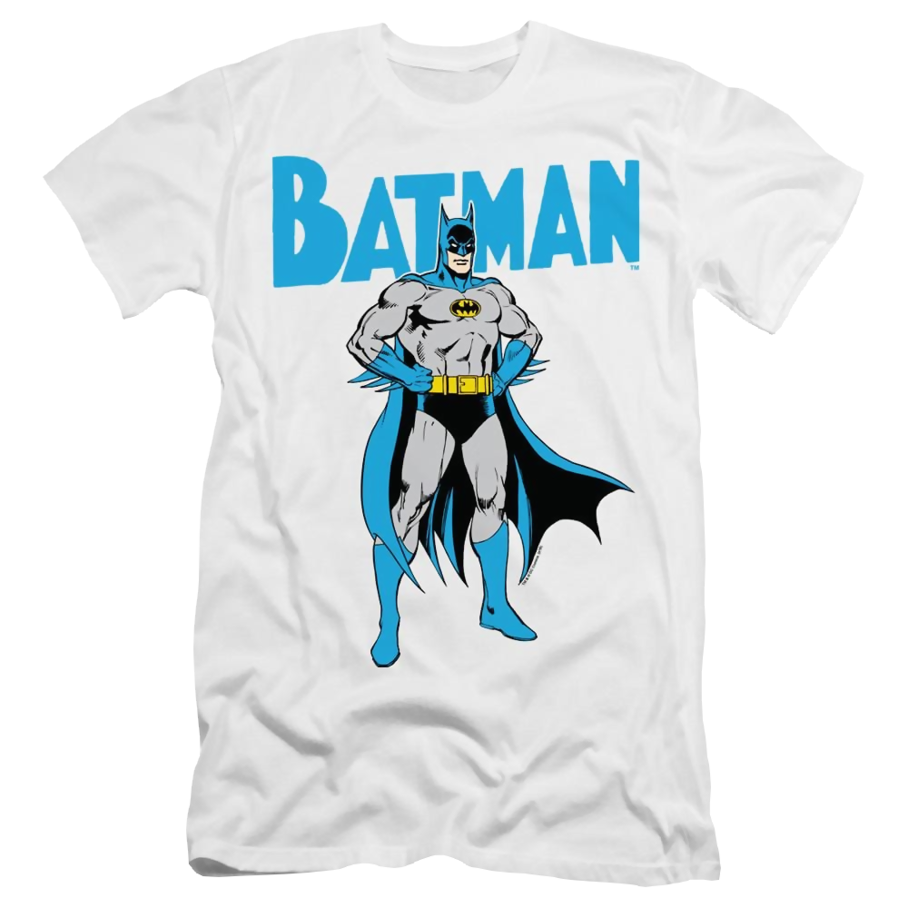 Dc Batman Stance - Men's Premium Slim Fit T-Shirt Men's Premium Slim Fit T-Shirt Batman   