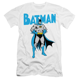Dc Batman Stance - Men's Premium Slim Fit T-Shirt Men's Premium Slim Fit T-Shirt Batman   