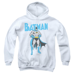 Dc Batman Stance - Youth Hoodie Youth Hoodie (Ages 8-12) Batman   
