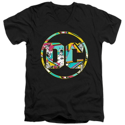 Dc Batman 80S Bat Logo - Men's V-Neck T-Shirt Men's V-Neck T-Shirt Batman   