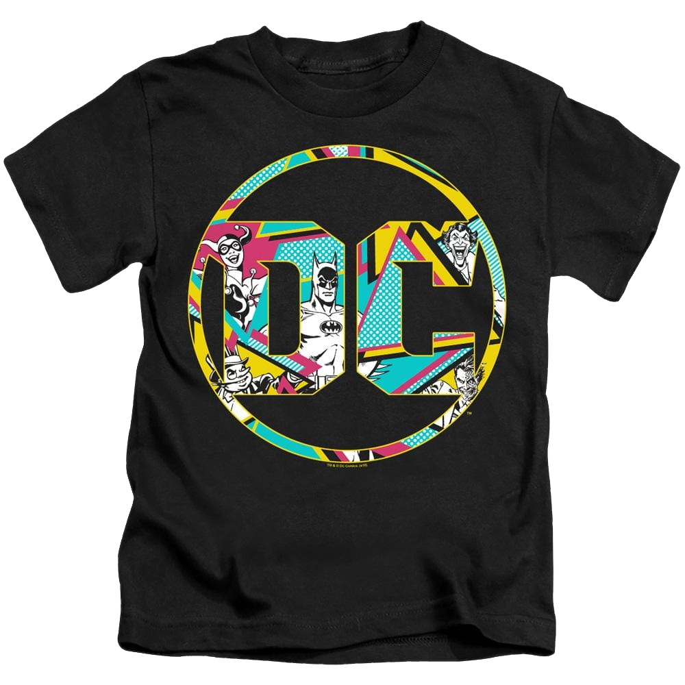 Dc Batman 80S Bat Logo - Kid's T-Shirt Kid's T-Shirt (Ages 4-7) Batman   