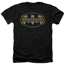 DC Batman Aztec Fill - Men's Heather T-Shirt Men's Heather T-Shirt Batman   