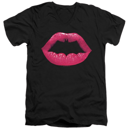 Dc Batman Bat Kiss - Men's V-Neck T-Shirt Men's V-Neck T-Shirt Batman   