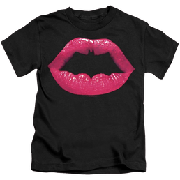 Dc Batman Bat Kiss - Kid's T-Shirt Kid's T-Shirt (Ages 4-7) Batman   