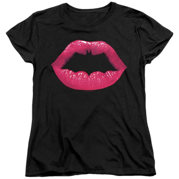 Dc Batman Bat Kiss - Women's T-Shirt Women's T-Shirt Batman   