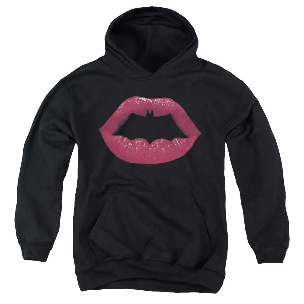 Dc Batman Bat Kiss - Youth Hoodie Youth Hoodie (Ages 8-12) Batman   